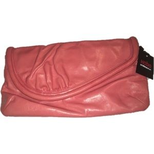 NWT Hobo International Clutch handbag Salmon purse